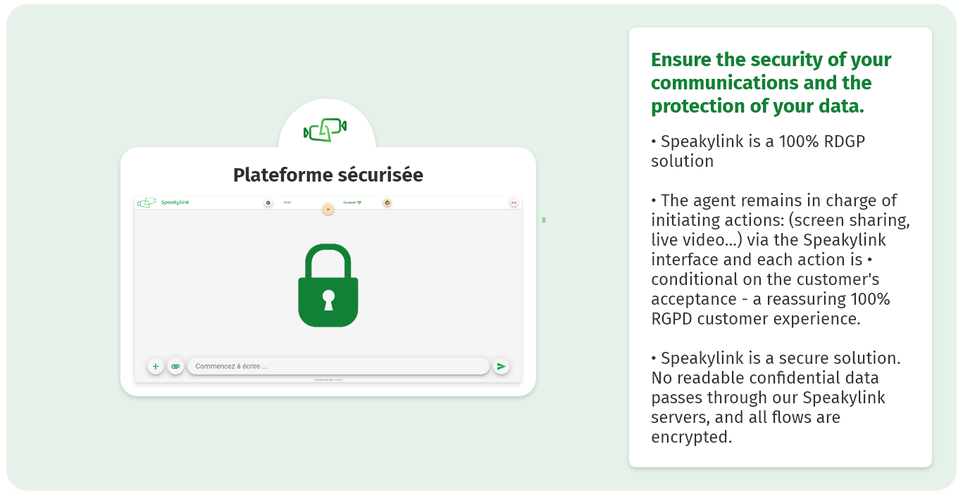 Ensure secure communications and data protection.